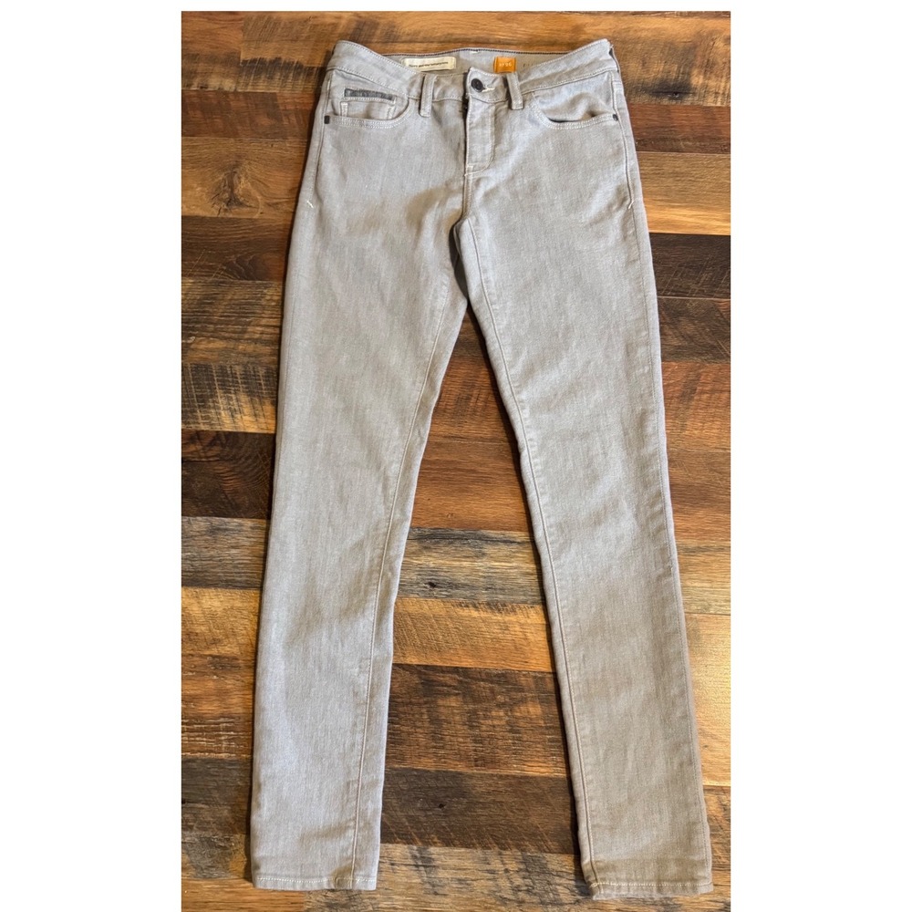 Pilcro And The Letterpress Anthropologie Greyish Wash Women Jeans‎ Size 26